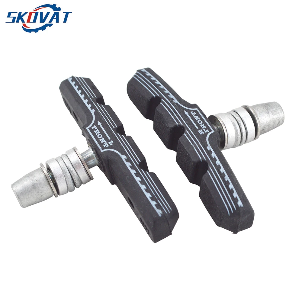 SKOVAT 1 пара велосипедных V тормозных колодок 70 мм резиновые Brake Pad MTB Тормозная обувь