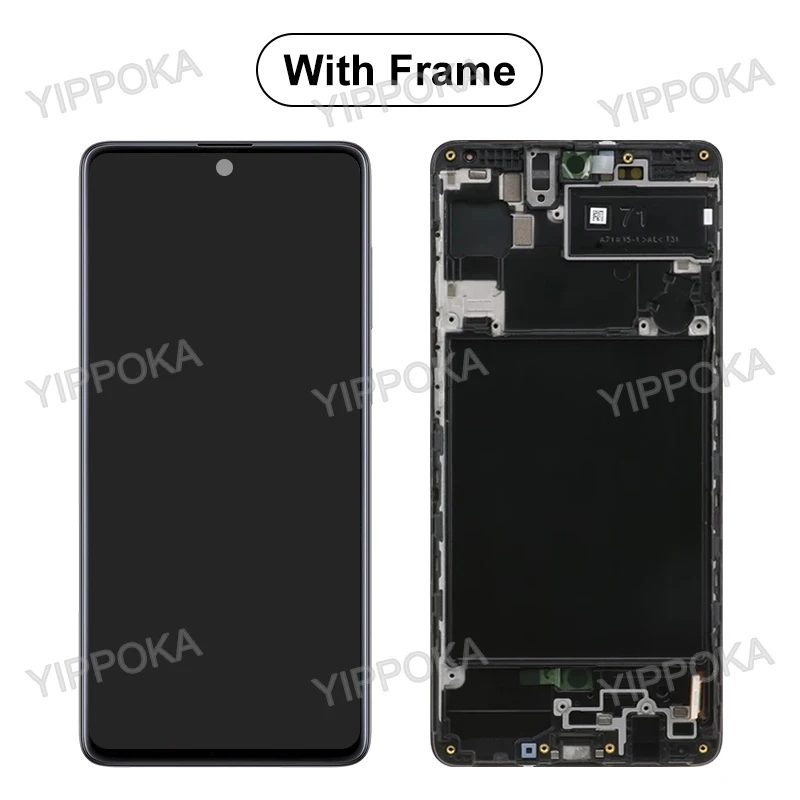 Pantalla LCD Original para Samsung Galaxy A71, digitalizador de pantalla t&aacute;ctil, SM-A715F/DSN SM-A715F/DS, reemplazo de pantalla-2