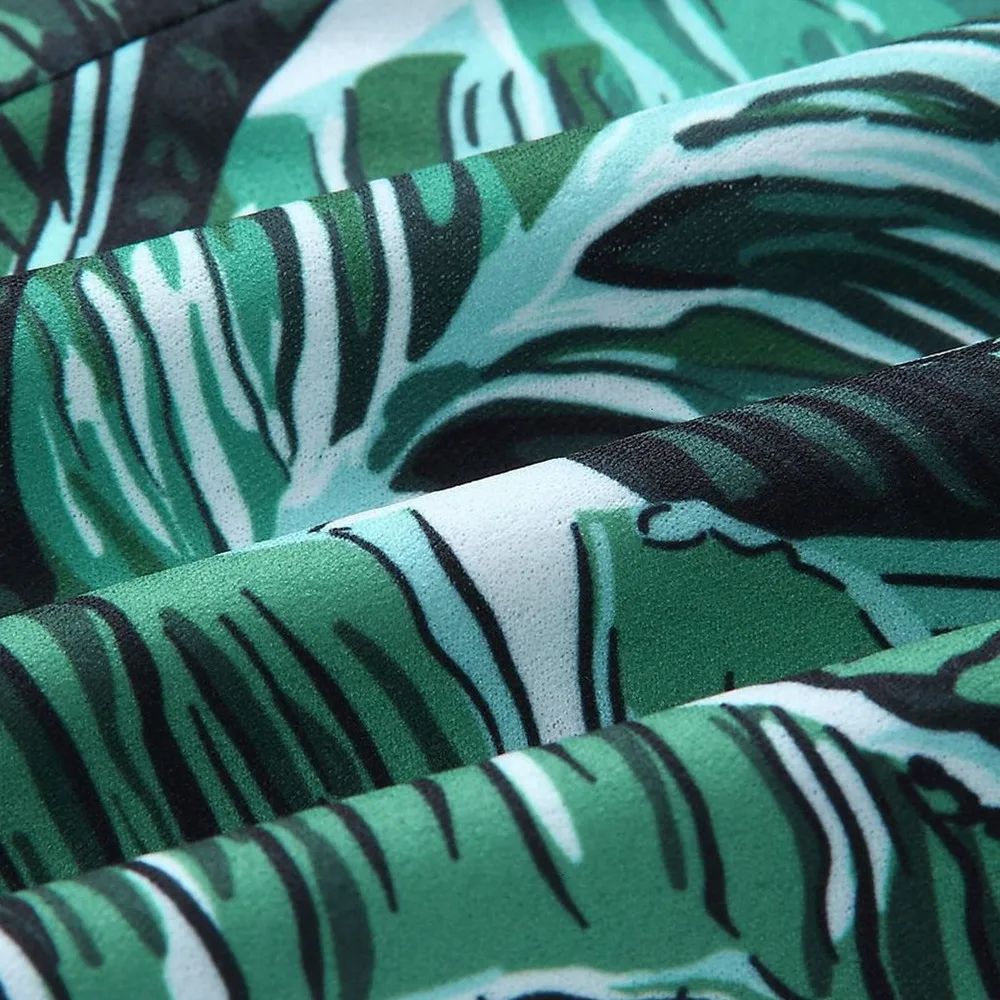 Комбинезон женский пляжный с цветочным принтом Модный Ромпер повседневная