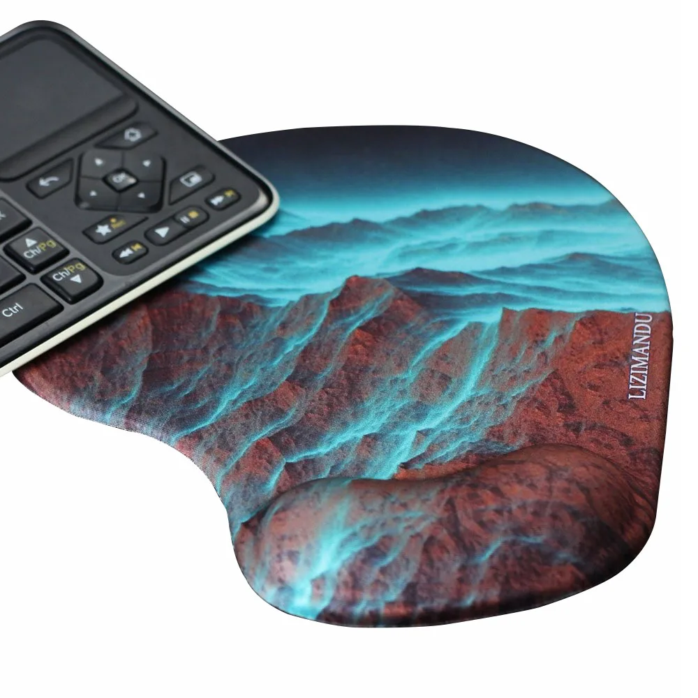 Цветные коврики для мыши трекбол ПК утолщенный коврик с подставкой запястья