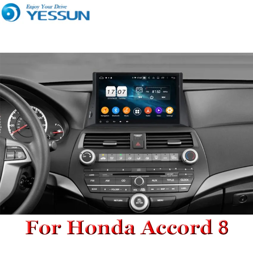 10 1 дюймов DSP Android 9 автомобильное радио GPS головное устройство для Honda accord 8 2008 2009 2010
