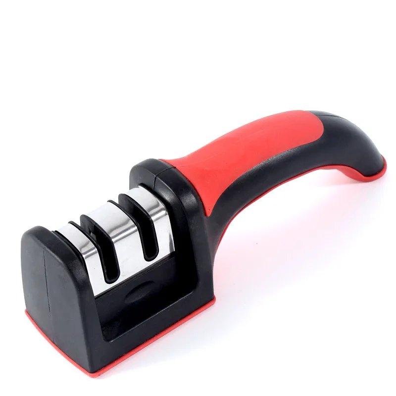 

NEW 2-Stage Knife Sharpener Professional Knife Sharpener Carbide & Ceramic Quick Knives Sharpening Machine Blade Tools