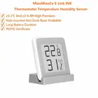 Гигрометр Xiaomi MMC, измеритель влажности MiaoMiaoCe E-Link INK Screen, высокоточный цифровой термометр, датчик температуры и влажности