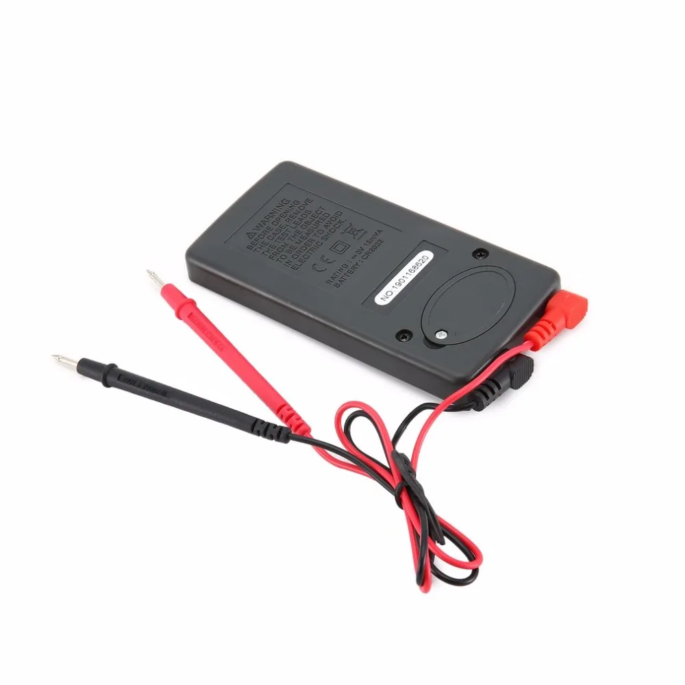DT9210 1999 отсчетов карманный цифровой мультиметр AC/DC Амперметр напряжения сопротивление тестера Диод Непрерывность тест данных удержание Авто Диапазон
