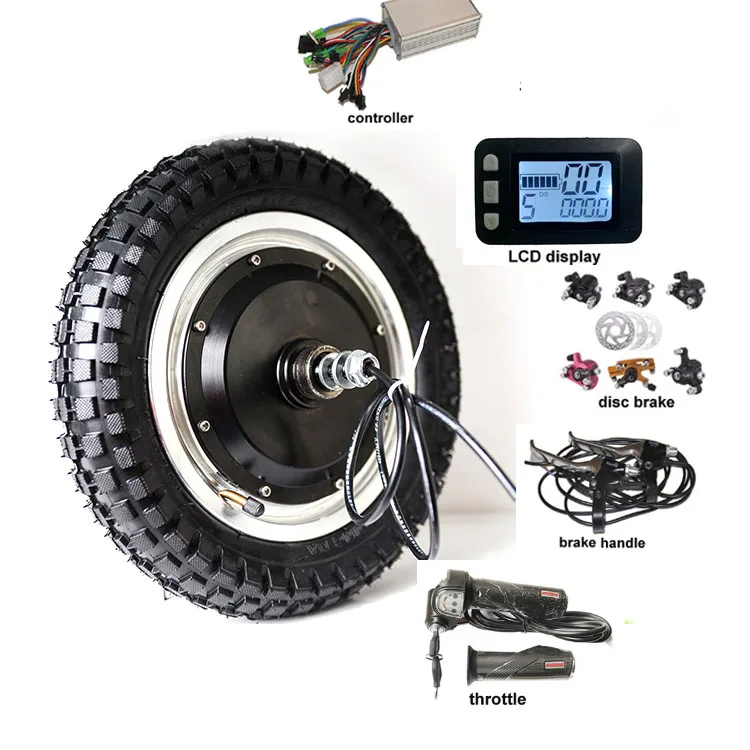 12 дюймовое моторное колесо 36 в 400 Вт с полным набором|Двигатель для