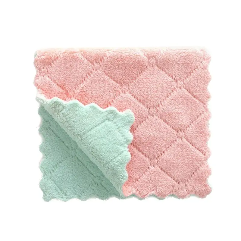 

27x16cm Bath Towel for Baby Soft Infant Newborn Washcloth Face Towels Blanket Super Absorbent Cleaning Rag 57BF