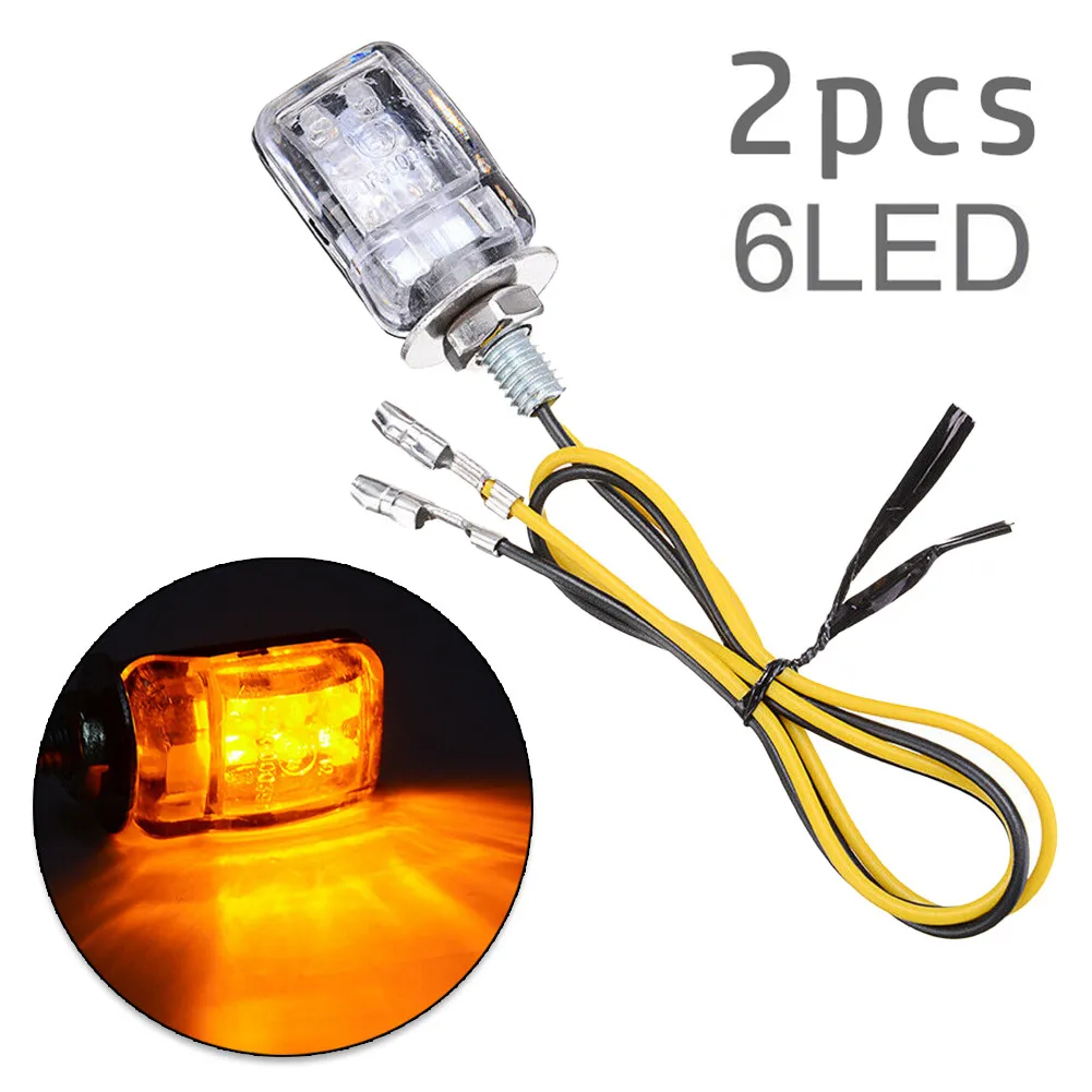 

Practical To Use Turn Signal Lights Small Indicators 2pcs 3200K High Quality