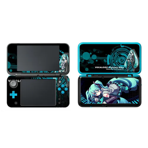 2DSLL0158 Hatsune Miku виниловая наклейка на кожу для нового 2DS LL XL наклейка на кожу для nintendo 2DSLL виниловая Защитная Наклейка - Цвет: 2DSLL0158