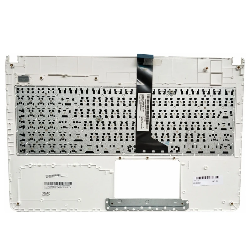 Новая клавиатура YALUZU для ноутбука с корпусом C ASUS X501 X501A X501U X501XI X501EI X501XE белая |