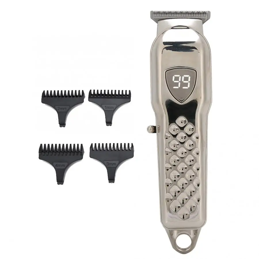 Женская машинка для стрижки волос USB Перезаряжаемый цифровой дисплей мужской