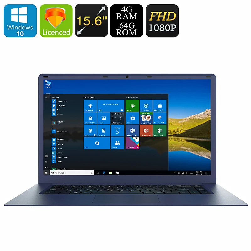 15 6 &quotT Bao R8 Windows 10 портативных ПК 4GBDDR3 + 64 ГБ Intel z8350 4 ядра HD Графика 400 ультрабук с 0.3MP