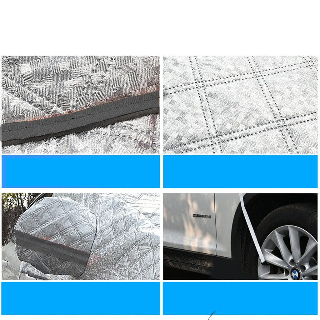 Универсальная защитная крышка для лобового стекла автомобиля, защита от солнца, защита от снега, защита от солнца, УФ-Защита Для Седана