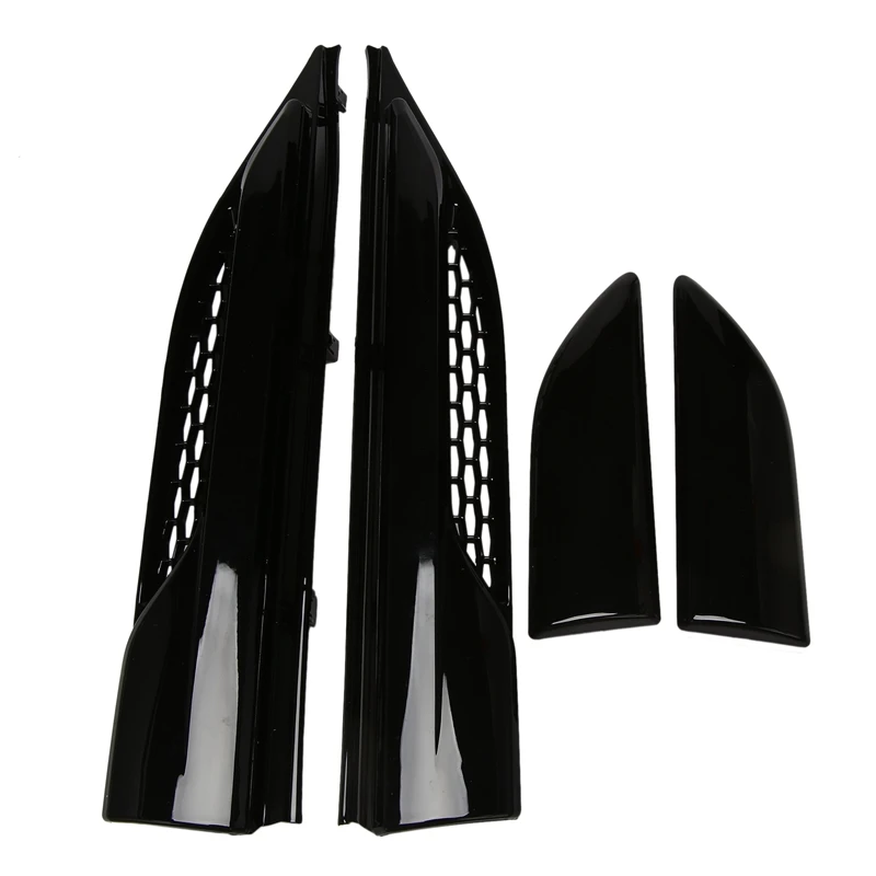 

Сменная Крышка для автомобильного вентиляционного отверстия для Land Rover Range Rover Evoque 2012-2017, глянцевая, Черная