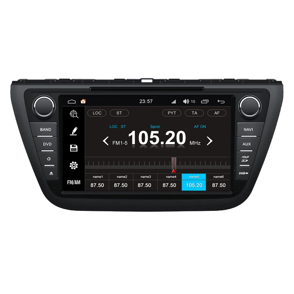 Android 8 0 для Suzuki Cross SX4 S сенсорный экран Авторадио автомобильный DVD GPS навигация