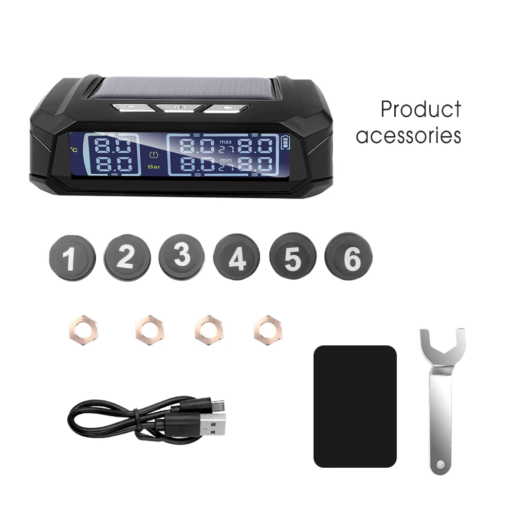 Беспроводная система контроля давления в шинах для грузовиков и автобусов 6