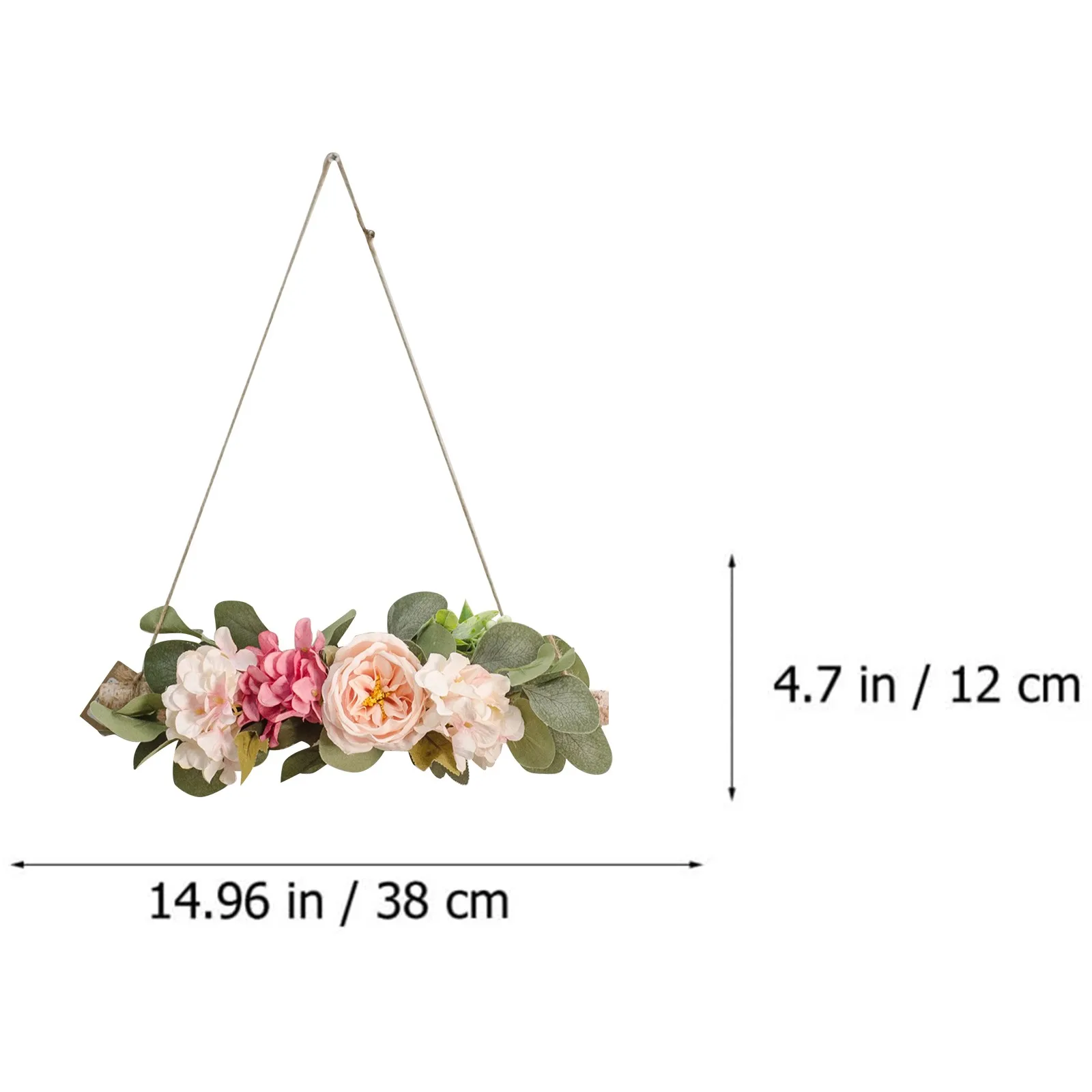 

Artificial Flower Decoration Style Decorative Flower Wreath Wall Pendant Room Decoration Accessories Flores Artificiales