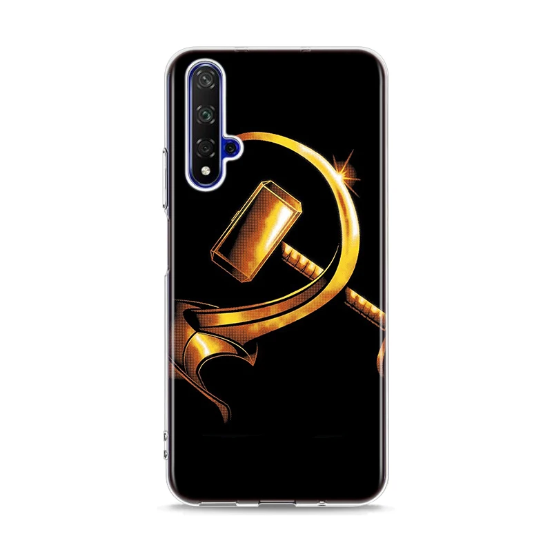 Style 07 Силиконовый чехол из ТПУ красного цвета с гранж для huawei Honor 10i 9X8X20 10 9 Lite 8 8A 7A 7C Pro Lite чехол для телефона - Цвет: Style 07