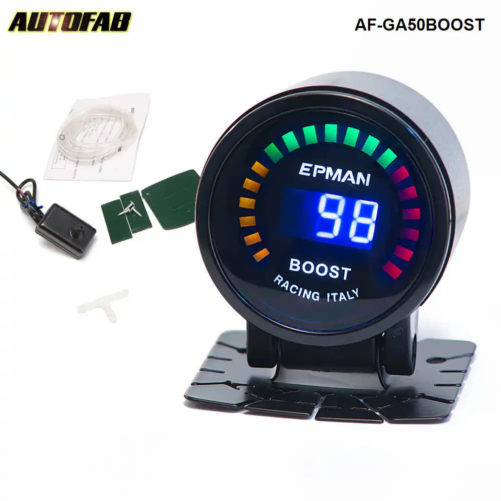 Новый Epman автомобильный двигатель авто 2 &quot52 мм Цифровой 20 светодиодный PSI/бар