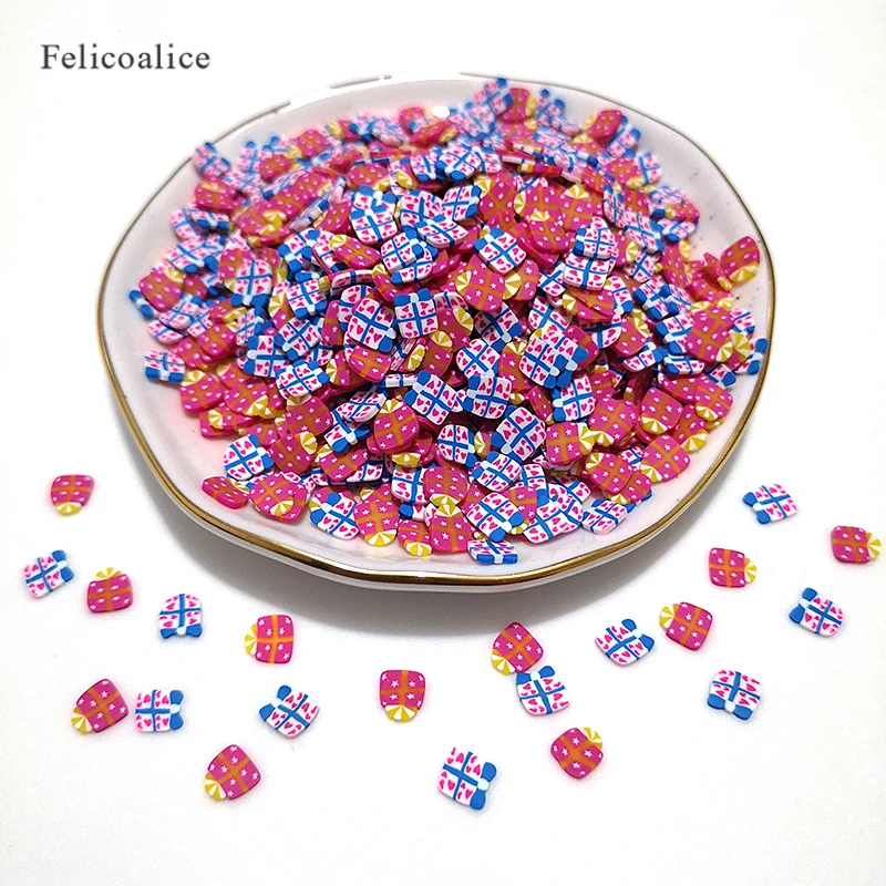 

20g/Bag Clay Slices Slime Additives Soft Slices for Nail Art Beauty Decor Slime Filler Supplies Charms Accessories Toys