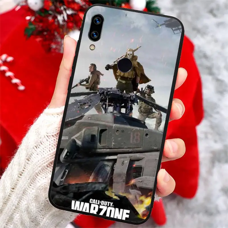 

COD shooting game call of duty Phone Case For Xiaomi Redmi note 7 8 9 t k30 max3 9 s 10 pro lite