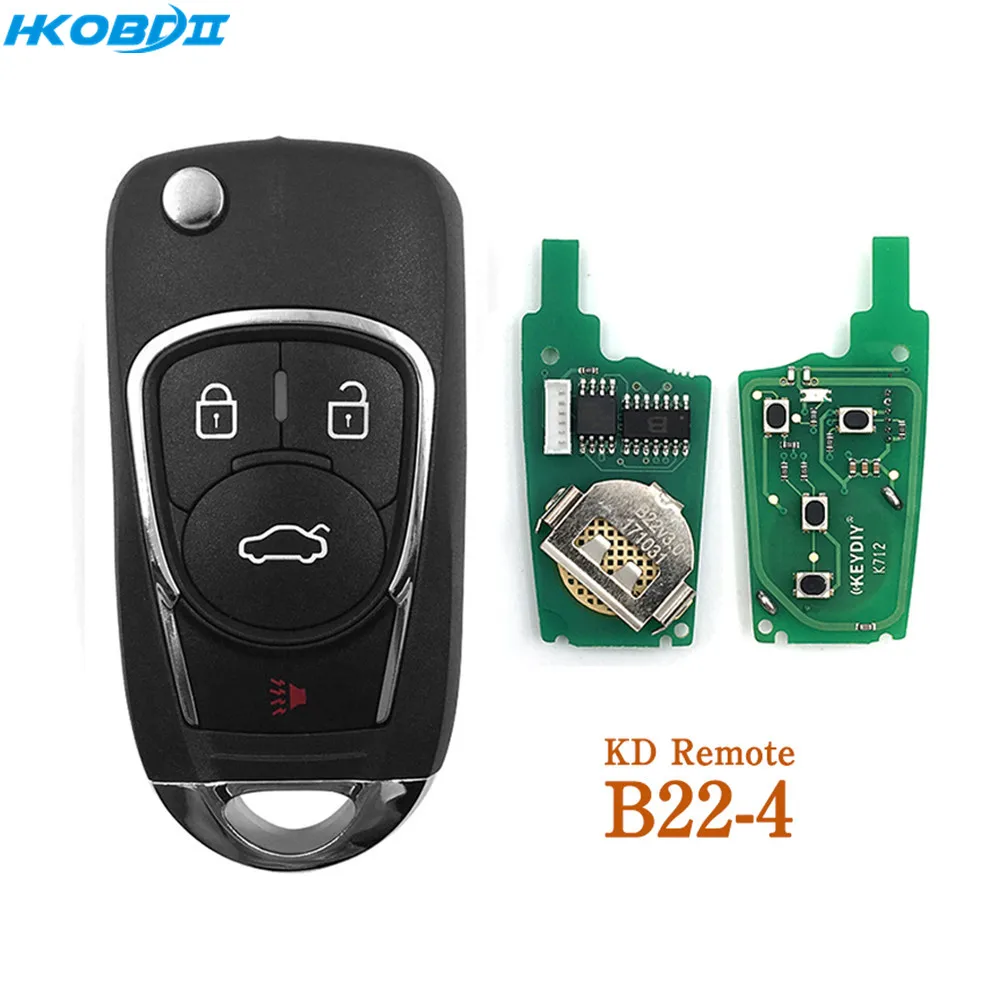 HKOBDII KEYDIY оригинальный KD B22 4 серии B пульты для KD900/MINI KD/URG200 ключевые программисты