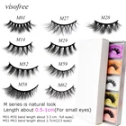 Visofree 3d норковые ресницы оптом натуральные длинные Искусственные ресницы многоразового использования без жестокости норковые волосы макияж ресницы оптом