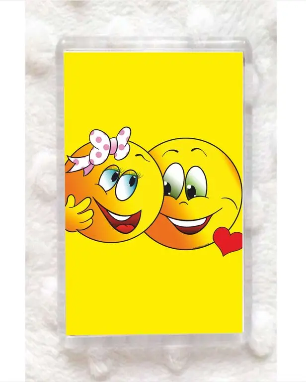 Магнит акриловый Эмодзи - Emoji № 16 | Дом и сад