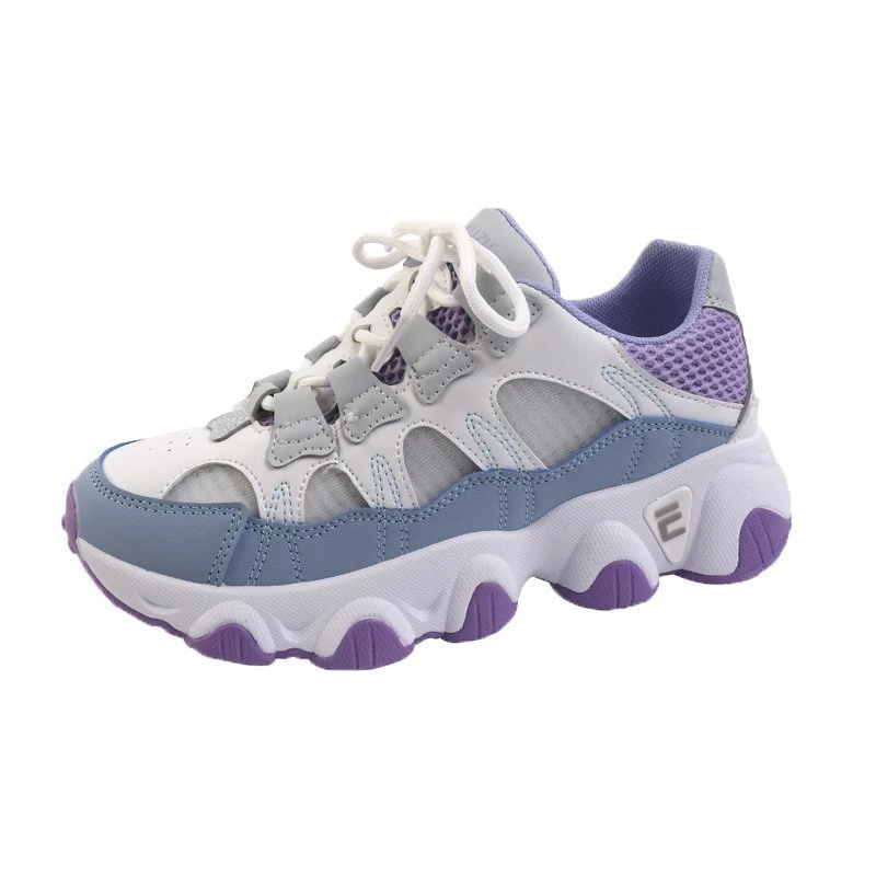 Woman Platform Chunky sneakers Fashion Designers Brand Mesh Vulcanized shoes 2020 Autumn Casual Tenis Basket Female | Обувь