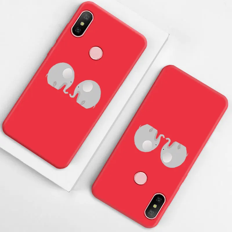 Мягкие силиконовые чехлы для Xiaomi Redmi 4A 4X 6A mi A2 Lite цветная Матовая оболочка для Meizu 15 Lite Plus E3 MX6 черная матовая задняя крышка - Цвет: 23
