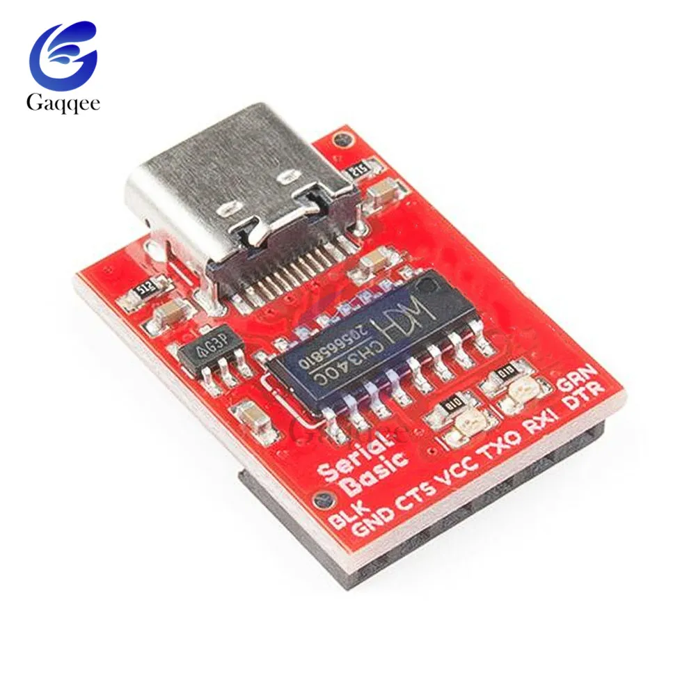 

Тип C USB к TTL последовательный порт CH340C модуль CH340 USB автобус адаптер чип 3,3 V 5V