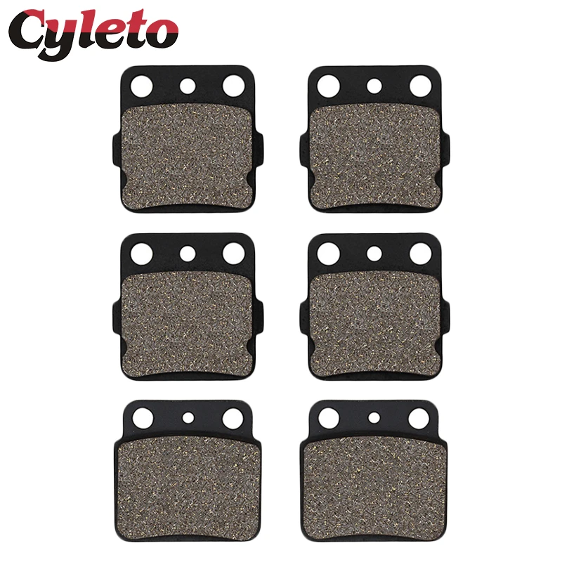 Cyleto мотоциклетные передние и задние тормозные колодки для ARCTIC CAT 400 DVX Sport 2004 2005 2006