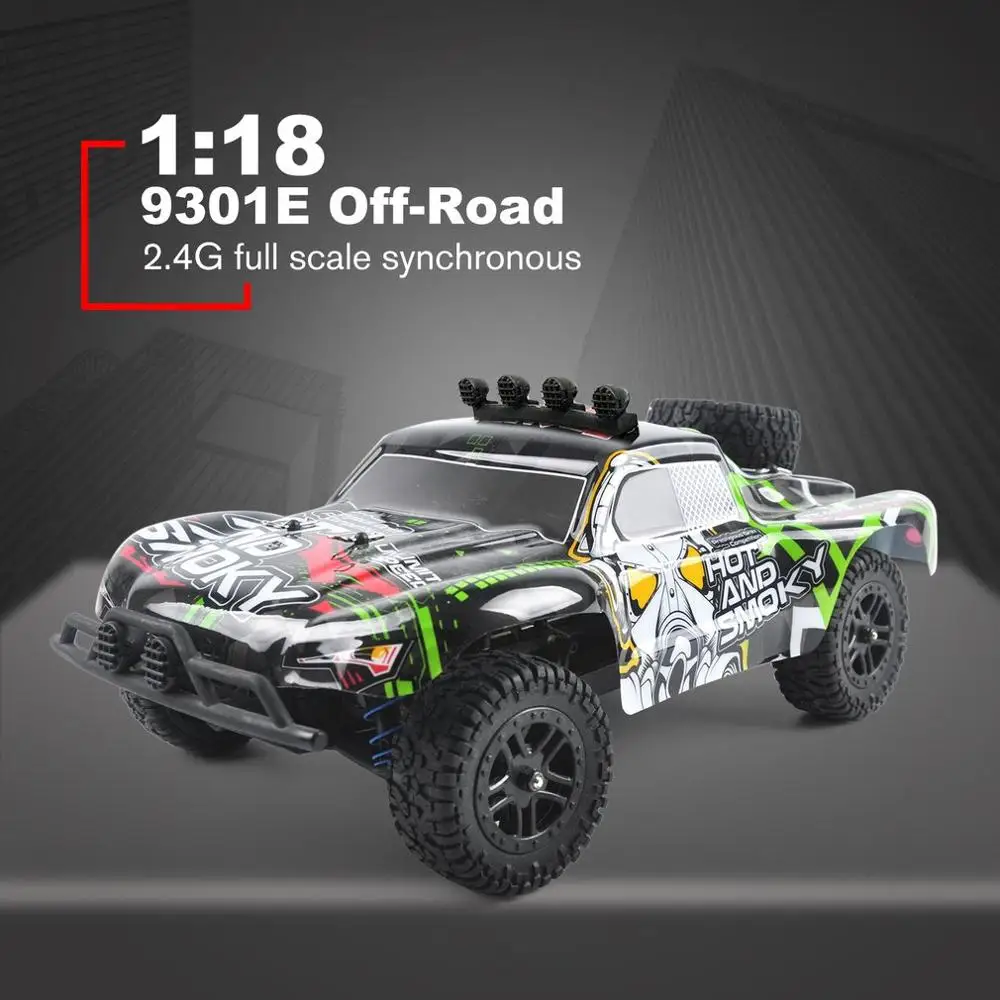 YKS RC автомобиль 1:18 весы 9301-1E внедорожных гусеничный грузовой модель с светильник
