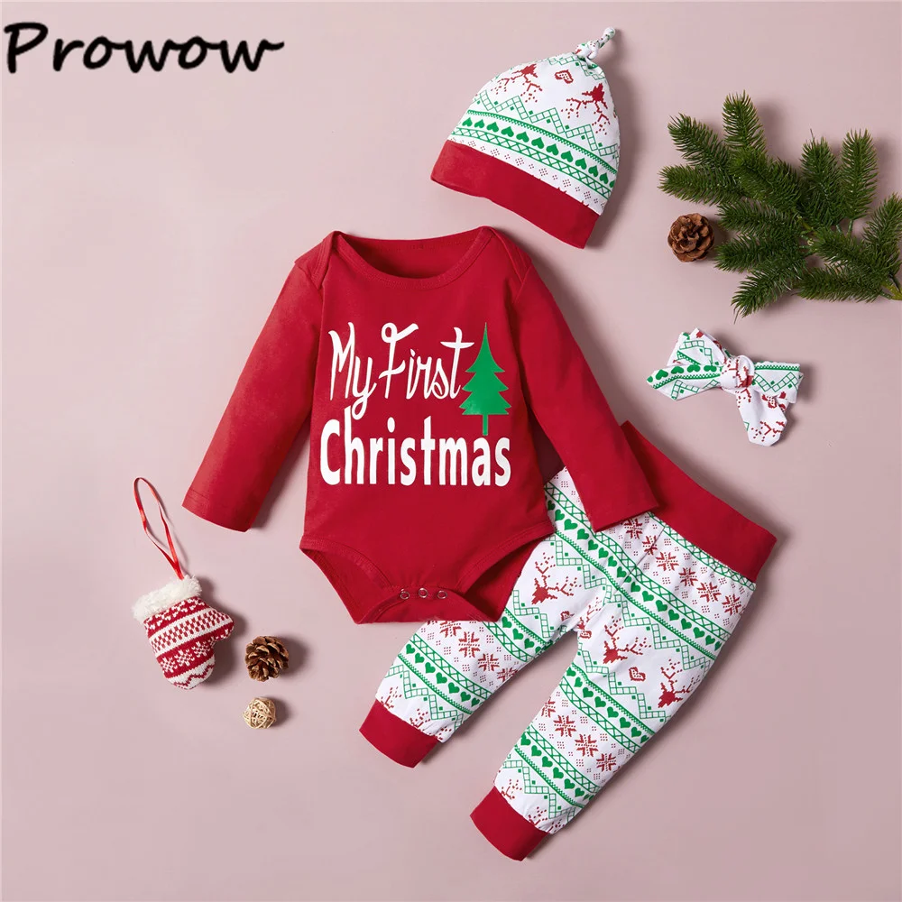 Детский новогодний костюм Prowow My First для мальчиков и девочек 0-18 месяцев комплект