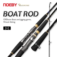 noeby leisure offshore big game jig fishing rod 1 83m 2 13m 2 43m m mh spinning casting 80 500g lure for sea boat fishing rod