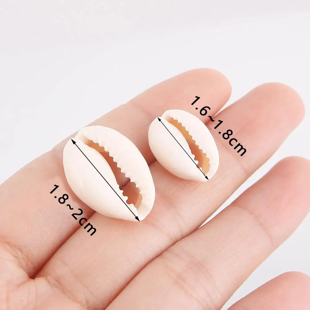 50 шт. Natural Sea Shell Loose Beads для домашнего украшения самодельного изготовления
