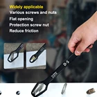 Универсальный ключ Torx, регулируемый двухголовочный, самозатягивающийся, для очков, 8-22 мм