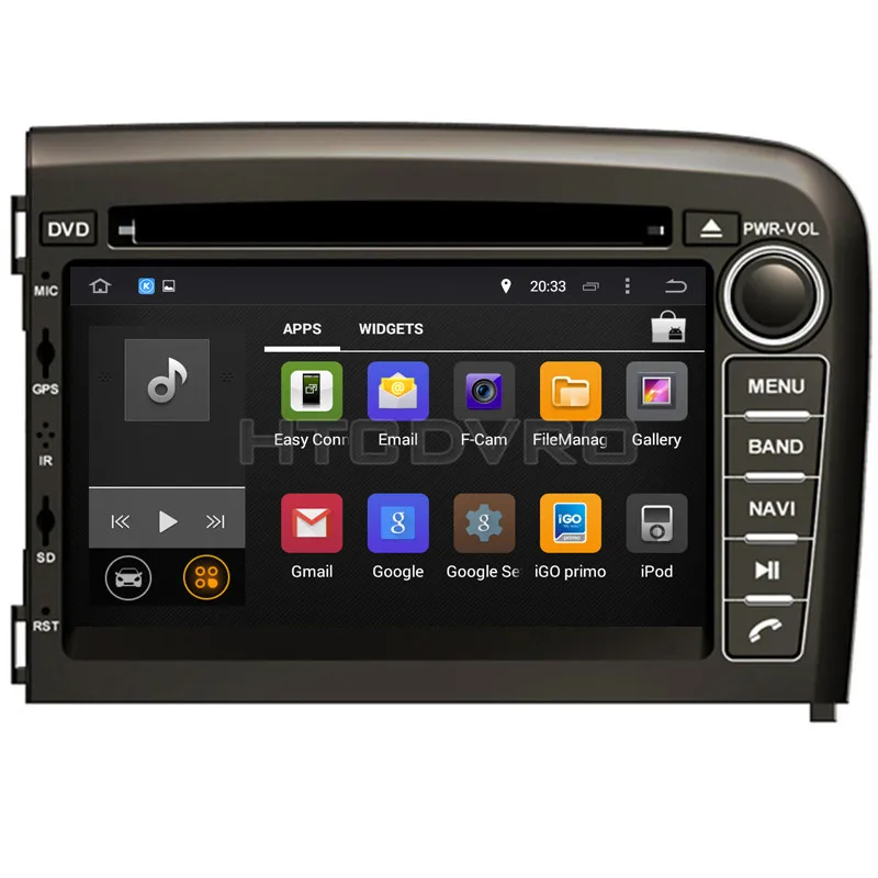 YMODVHT 7 дюймов 4G Восьмиядерный Android 9 0 1 автомобильный DVD GPS для Volvo S80 1998 1999 2000 2001 2002 2003