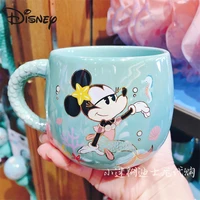 disney mugs cartoon mickey mouse series lovely creative ceramic mugs home girl heart large capacity coffee mugs milk mugs