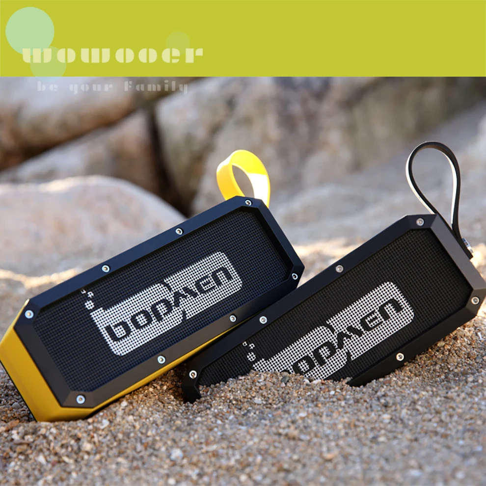 Беспроводной Bluetooth динамик NFC Портативная колонка открытый бас сабвуферный