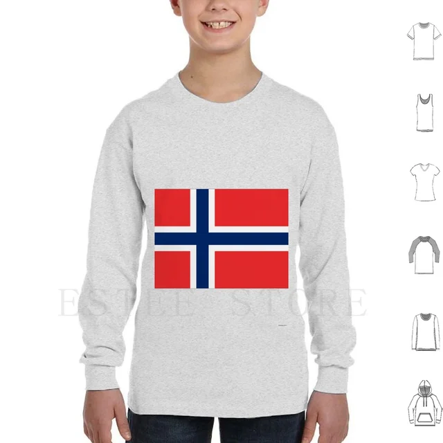 бренд с флагом норвегии