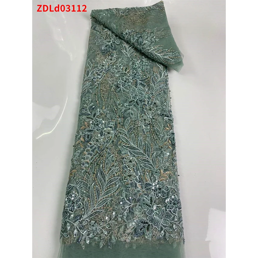 Отличительная нигерийская кружевная замечательная африканская французская