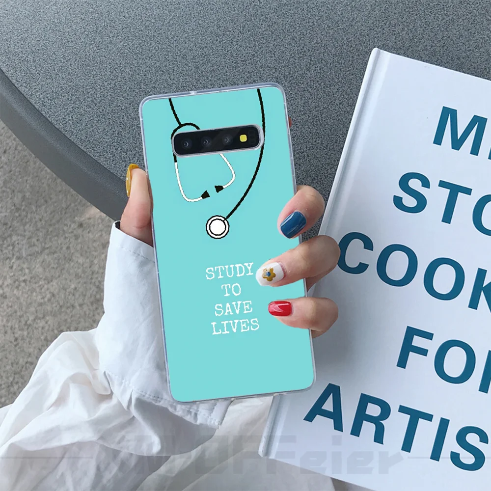 Reayou Медсестра Медицинский медицина здоровье мягкий чехол для телефона с
