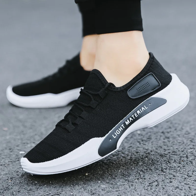 Sneakers Fashion Outdoor Mens Color High Quality Brand Bandage Breathable Shoes Mesh Soft Letters Tennis | Обувь