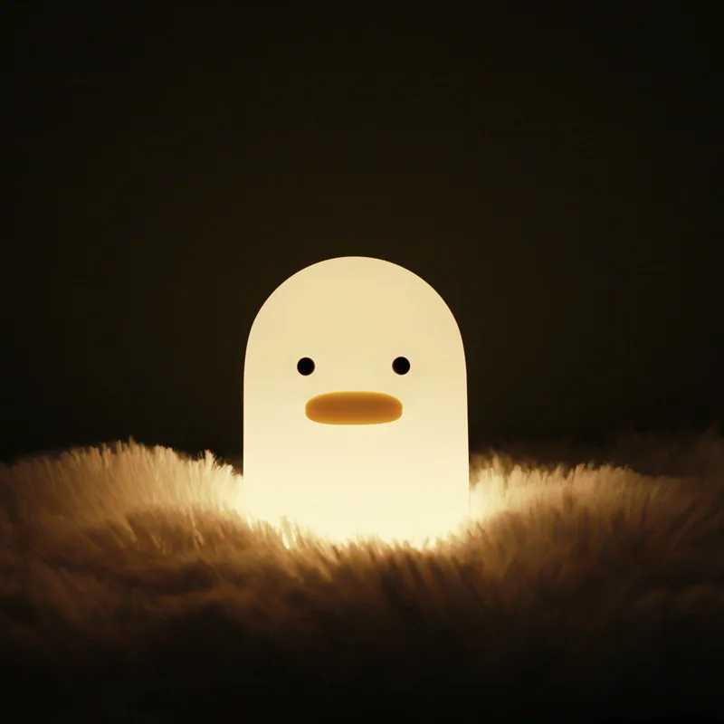 

Smart White Soft Silica Gel Led Bedside Night Light
