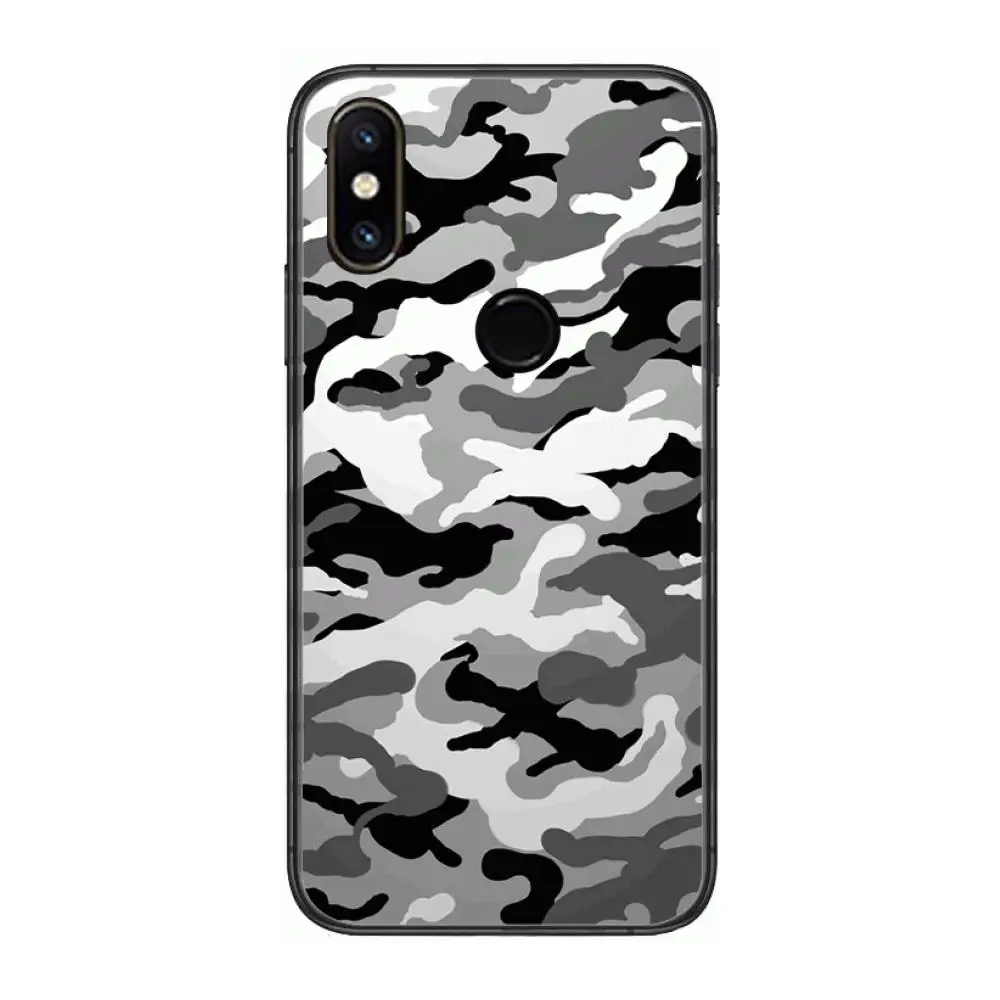 

Camouflage Pattern Case Phone Case For xiaomi M2 C3 X3 F2 Lite NFC 6 5 x Poco k30 Pro Anime Black Cover Silicone Back Pretty