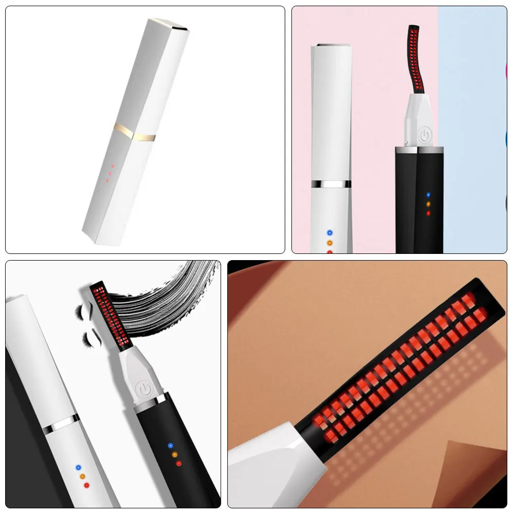 

1PC USB Charging Eyelash Curler Eyelash Grafting Tool for Home