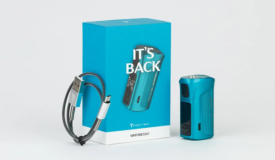 50 Вт Vaporesso Target Mini 2 коробка мод с батареей 2000 мАч и регулируемым выходом электронная сигарета Vape мод VS Drag 2