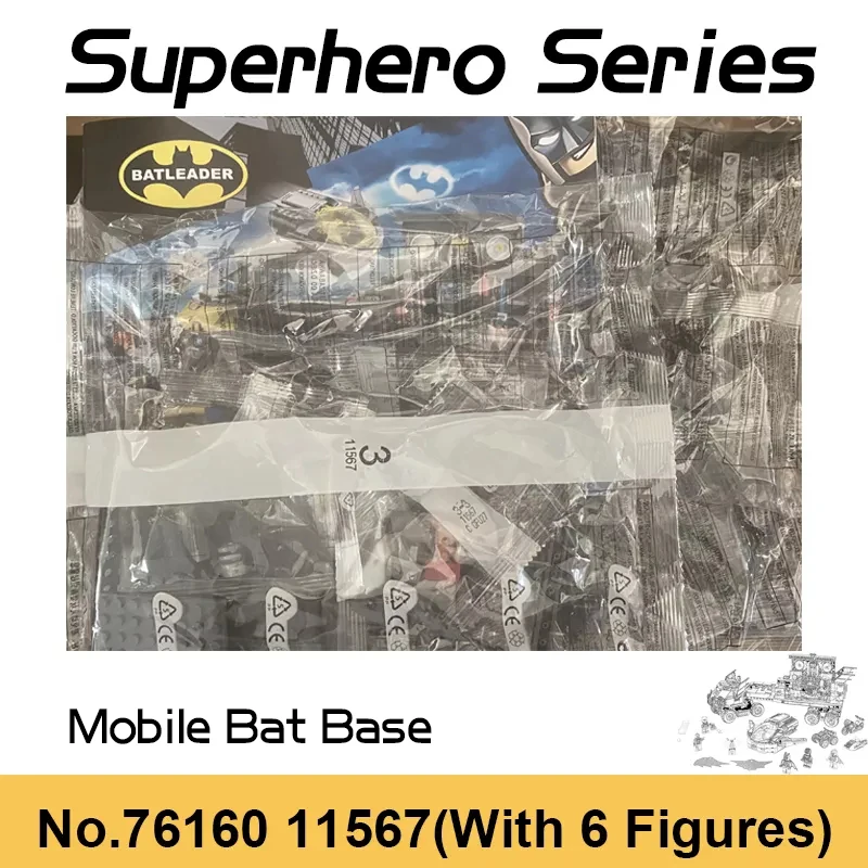 Конструктор Супергерои для мобильного телефона 5 в 1 | Игрушки и хобби