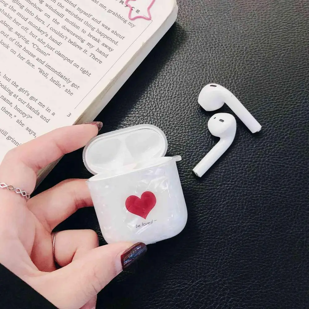 A3 Чехол с раковиной для AirPods, роскошный Леопардовый мраморный силиконовый защитный чехол для Air pods 2, беспроводной чехол для наушников - Цвет: A3