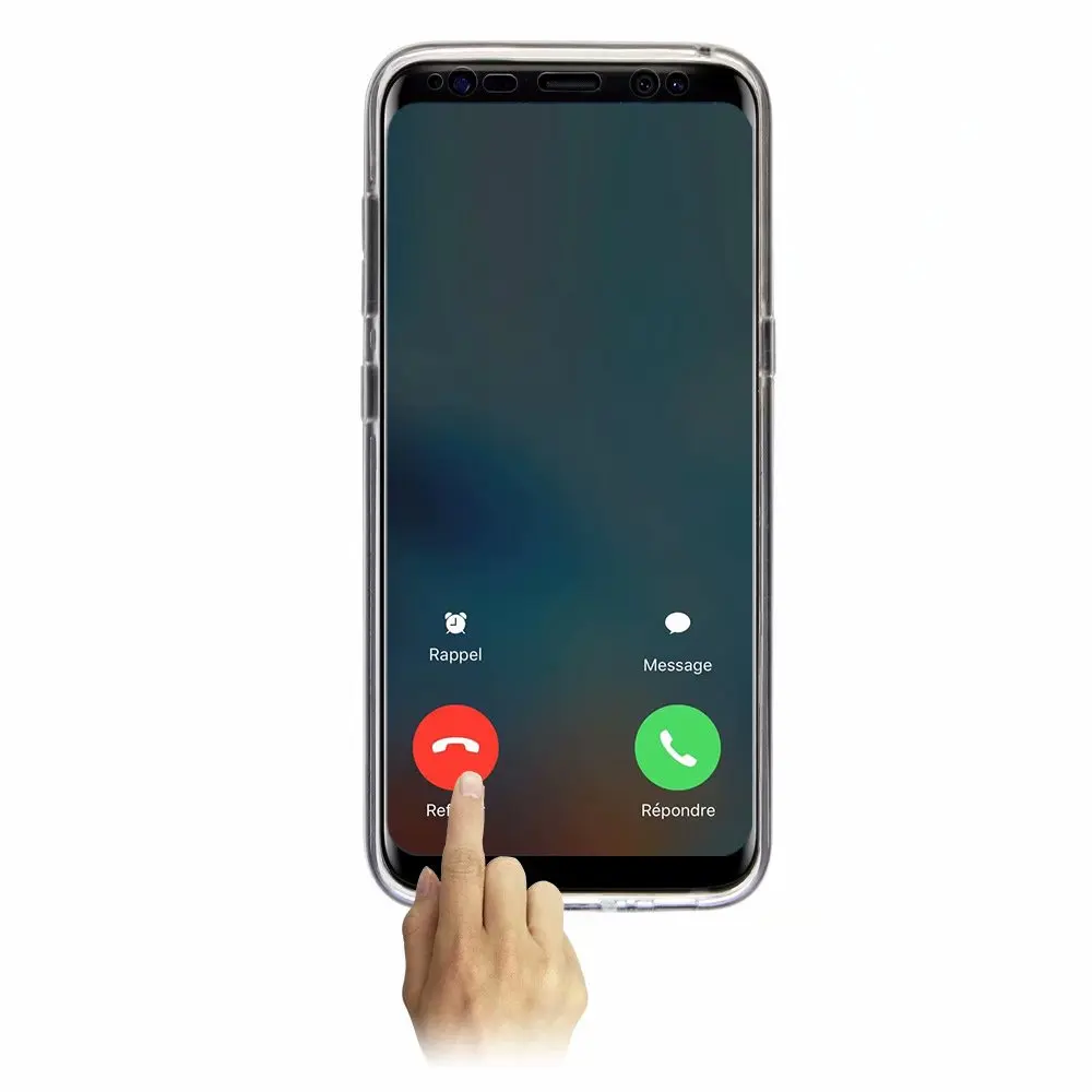 Двойной Силиконовый противоударный чехол для Samsung J2 Core J3 J4 J5 J6 Plus J7 J8 Pro Prime 360